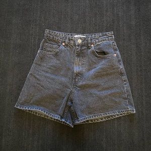 Mom Fit Denim Shorts